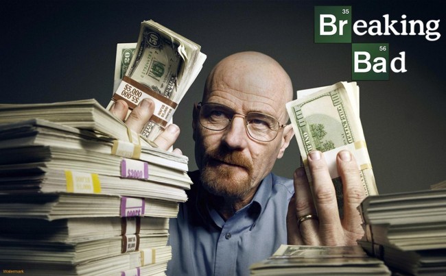 Photo Credit: http://guardianlv.com/wp-content/uploads/2013/09/Breaking-Bad-Walter-White-Cash-1-650x403.jpeg